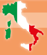 Mappa dell'Italia 